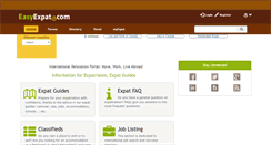 Desktop Screenshot of easyexpat.com